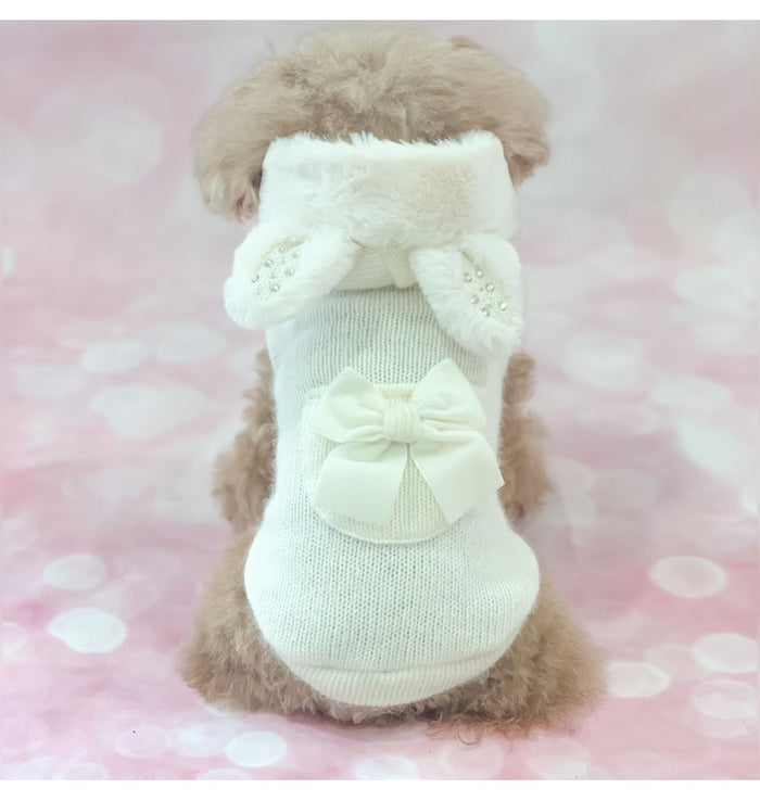 Crystal Bunny White Pull