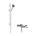 [BSBR101BV1] Current Round Bar Valve & Linear Slide Rail Kit Shower Set - Chrome - Balterley - Cutout