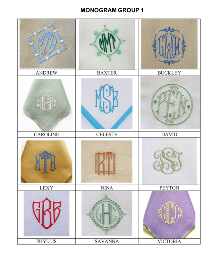 Custom Blanket Monogram