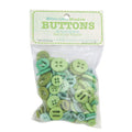 Cute Little Buttons - Meadow - assorted greens