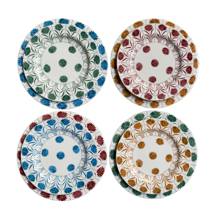 Daisy Plate, Blue