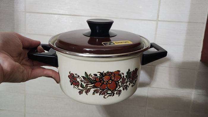 Danya Enamelware email Casserole Pot & Sauté Pan Set