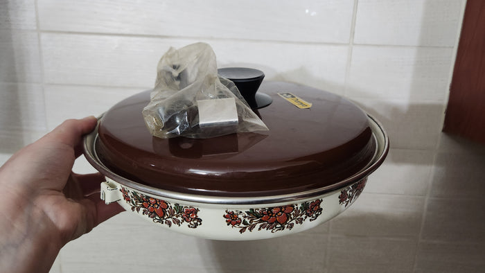 Danya Enamelware email Casserole Pot & Sauté Pan Set