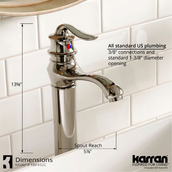KBF432C Dimensions
