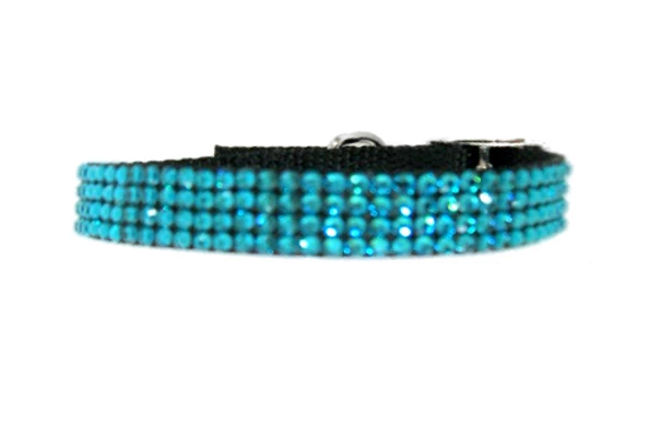 December Birthstone Collar  - Blue Zircon