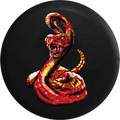 Diamond Back Rattle Snake Red