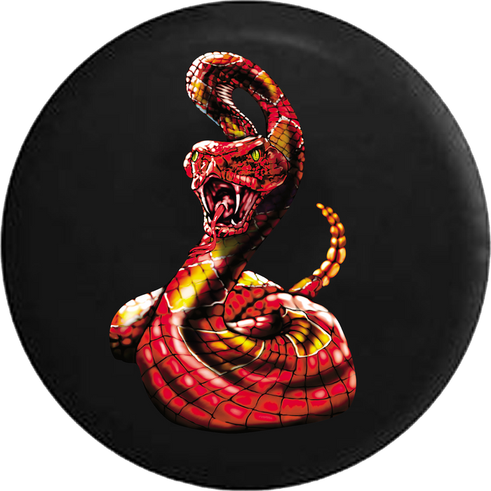 Diamond Back Rattle Snake Red