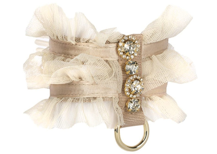 Diamond Gold Doggie Harness