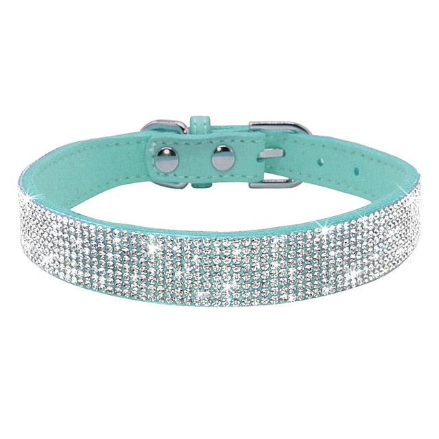 'Diamonds are a Dog's Best Friend' Collar