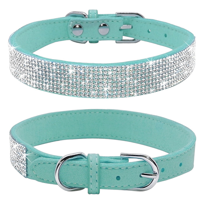'Diamonds are a Dog's Best Friend' Collar