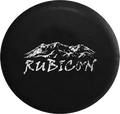 Distressed - Rubicon Rocky Mountain Edition 4x4 Jeep Camper Spare Tire Cover S279 35 inch