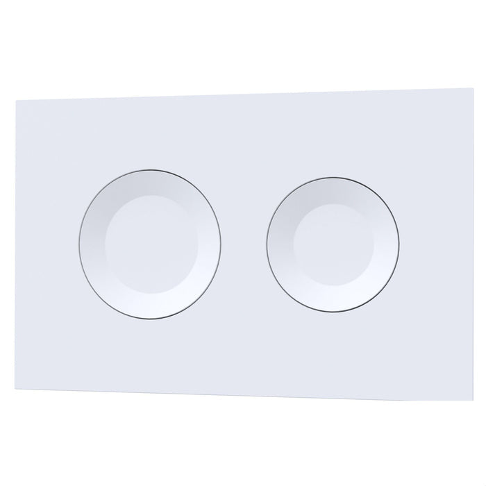 Round / White