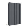 [BHLUA54D] Edingale Contemporary Square Horizontal Double Panel Radiator - Choice of Size and Colour - Cutout
