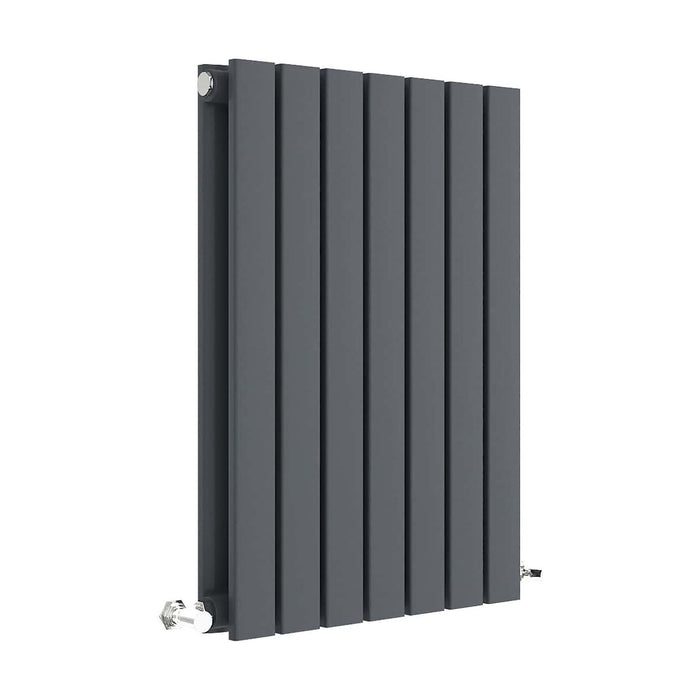 [BHLUA54D] Edingale Contemporary Square Horizontal Double Panel Radiator - Choice of Size and Colour - Cutout