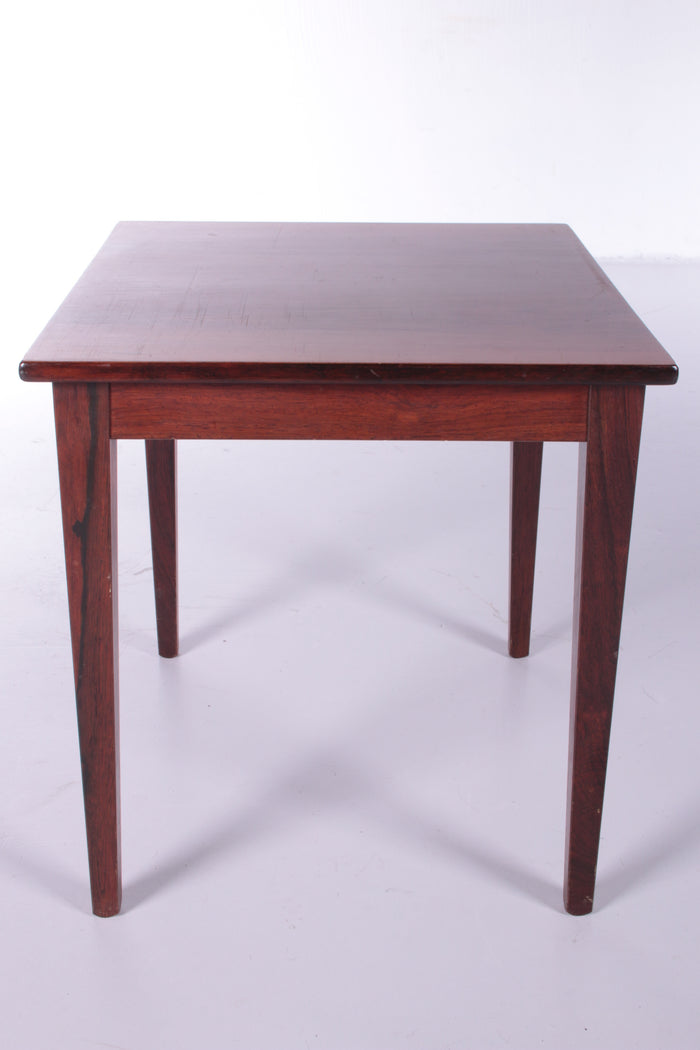 Pallisander bijzettafeltje of bijzettafel uit Denemarken