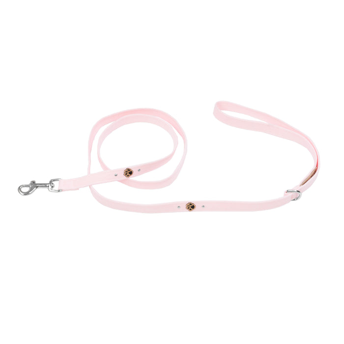 Embroidered Paws with Crystals Leash