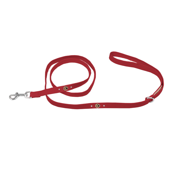 Embroidered Paws with Crystals Leash