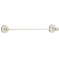 Emtek 24" Modern Brass Towel Bar With Disc Rosette
