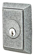 Emtek #3 Wrought Steel Double Cylinder Deadbolt in Satin Steel