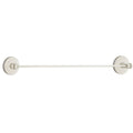 Emtek 30" Modern Brass Towel Bar With Disc Rosette 2802309US15 Satin Nickel