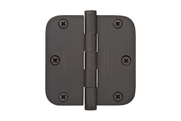 Emtek 91033 3-1/2" x 5/8" Radius Corners Residential Plain Bearing in Oil Rubbed Bronze