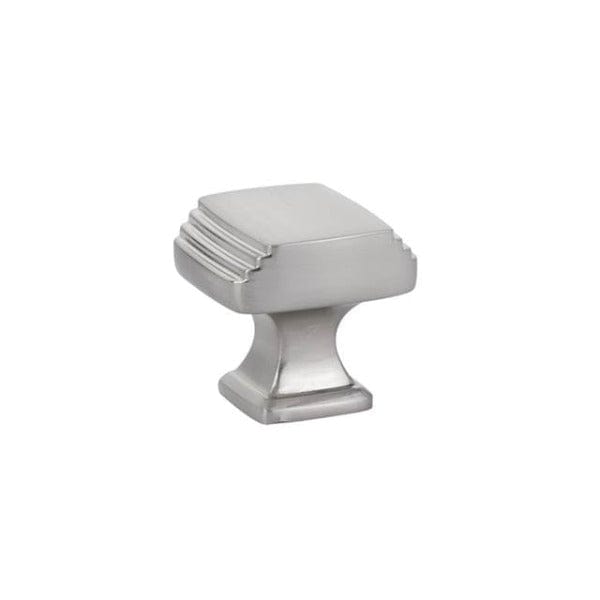 Emtek Art Deco 1 1/4" Cabinet Knob in Satin Nickel
