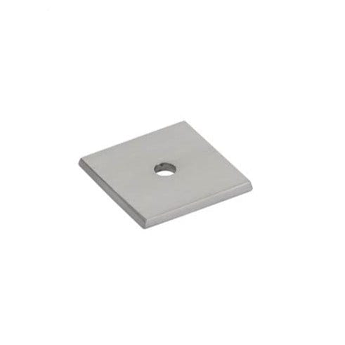 Emtek Art Deco Square 1 1/8" Backplate in Satin Nicke