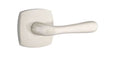 Emtek Basel Lever with Urban Modern Rosette in Satin Nickel
