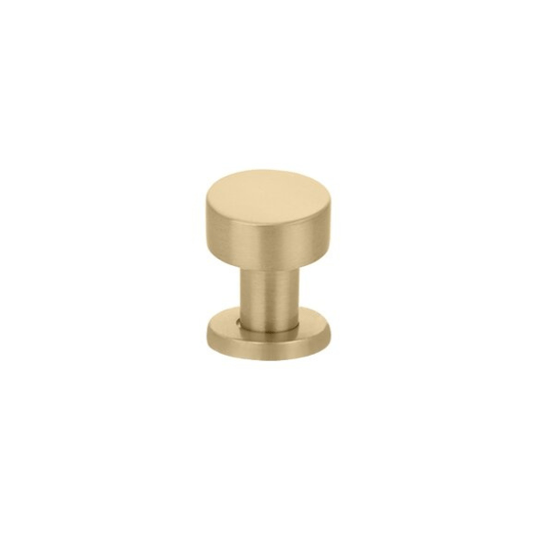 Emtek Cadet 1" Cabinet Knob in Satin Brass