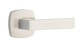 Emtek Dumont Lever with Square Rosette in Satin Nickel