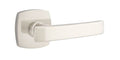 Emtek Geneva Lever with Urban Modern Rosette in Satin Nickel