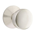 Emtek Laurent Knob with Modern Rosette in Satin Nickel