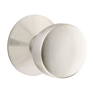 Emtek Laurent Knob with Modern Rosette in Satin Nickel
