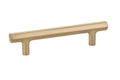 Emtek Mod Hex 4" Cabinet Pull in Satin Brass