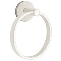 Emtek Modern Brass Towel Ring With Disc Rosette