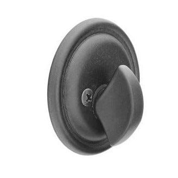 Emtek Tuscany Bronze Patio Single Sided Deadbolt in Flat Black
