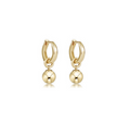 Enewton - Huggie Gold 0.5" Hoop - Classic Gold 8mm Charm - Findlay Rowe Designs