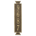 Exeter Vertical Wall Plaque