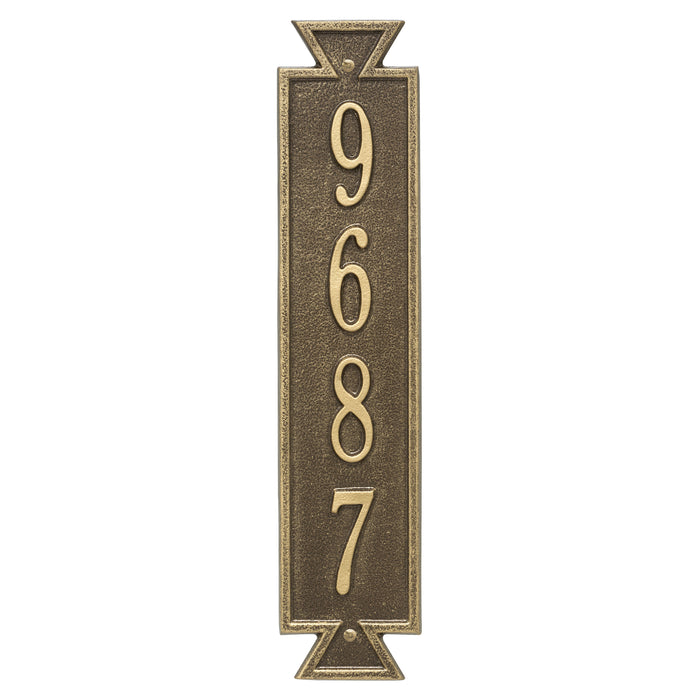 Exeter Vertical Wall Plaque