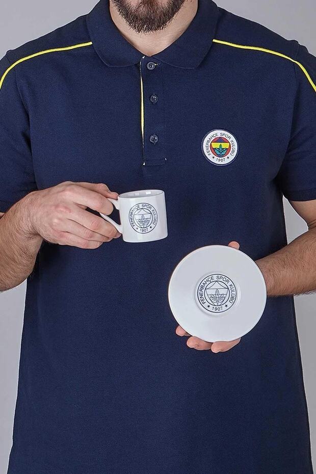 Fenerbahce Official Licensed Porcelain Coffee Cup Set - 2 Piece - TryAladdin