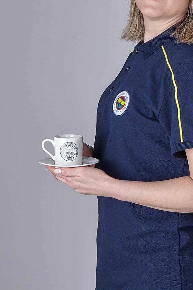 Fenerbahce Official Licensed Porcelain Coffee Cup Set - 2 Piece - TryAladdin