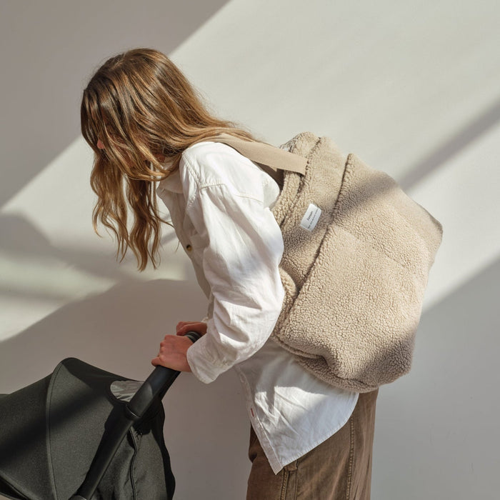 Finnson- SIGRID Eco Changing Bag with Changing Mat - Beige