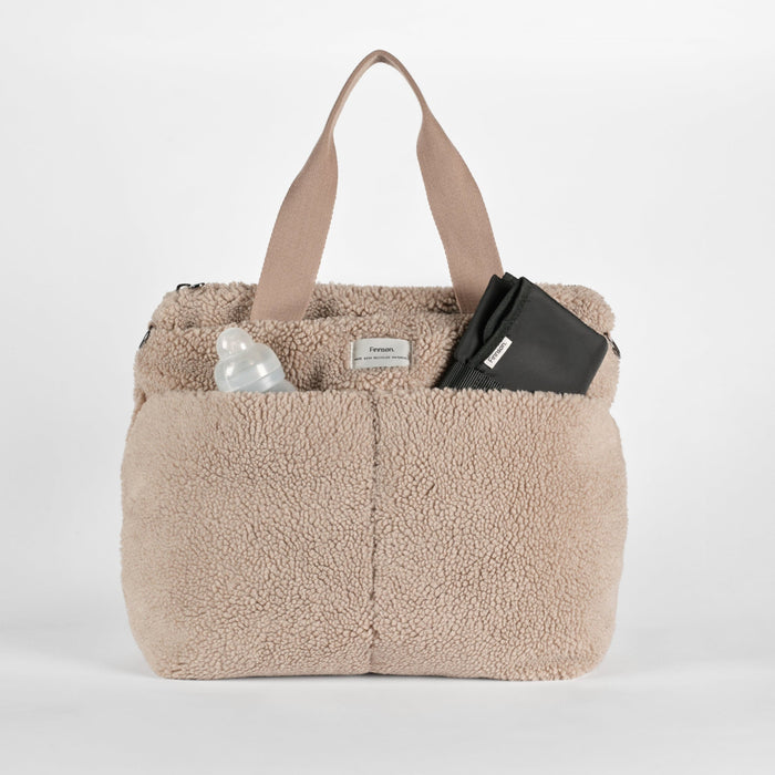 Finnson- SIGRID Eco Changing Bag with Changing Mat - Beige