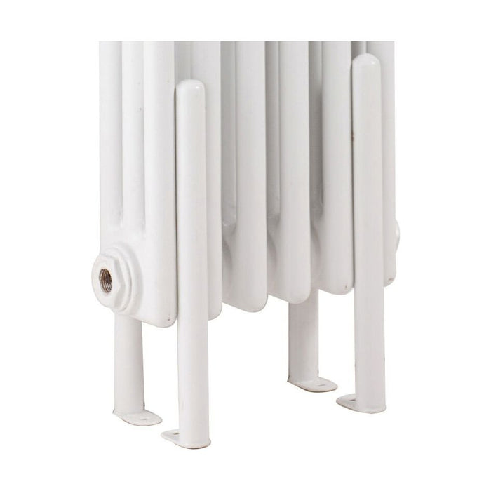 [BHAC300] Floor Mounted Legs, High Gloss White - Cutout