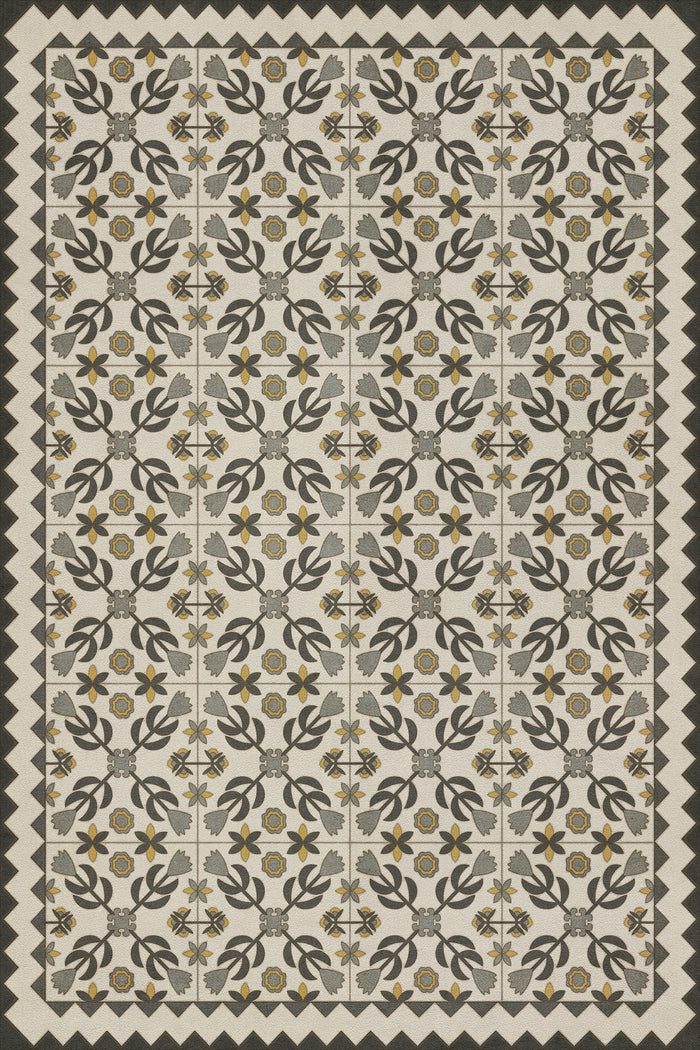 Folk Art Museum - Floral Quilt - A Field Of Cotton