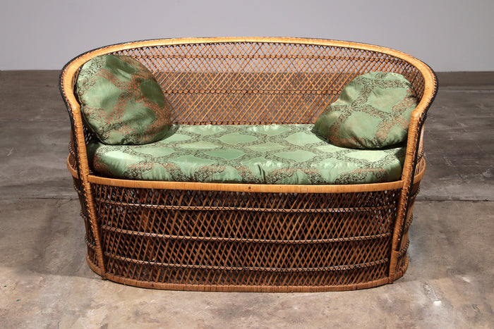 Frans bankje stijl Bohemian 1970