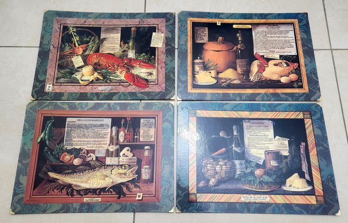 French Chef Placemats Set Of 4 – Iguane Films