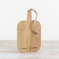 Gainsborough Giftware – Treats for Santa Wooden Chopping Board - 25cm