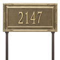 Gardengate Grande Lawn Address Plaque