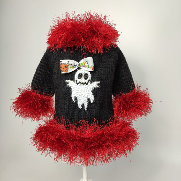 'Ghosts Like Fashion Too' Doggie Sweater